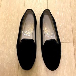 Stubbs & Wooten Classic Velvet Loafers